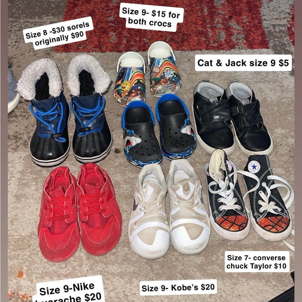 Nike Kids Red Sneakers